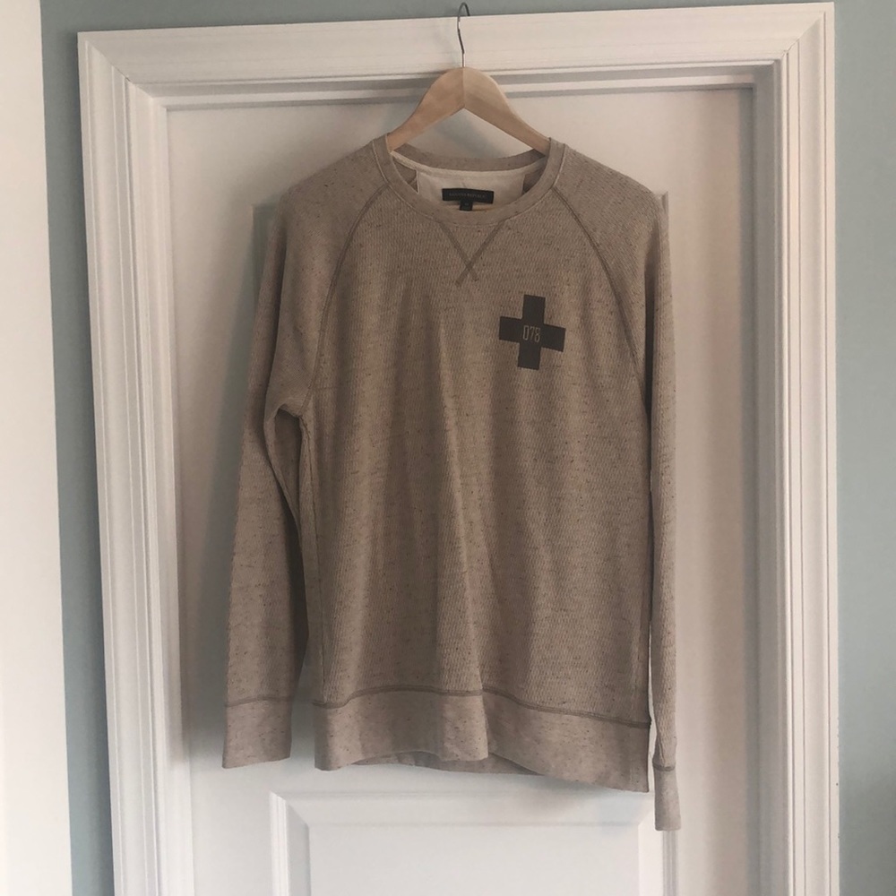 Banana Republic sweater oatmeal